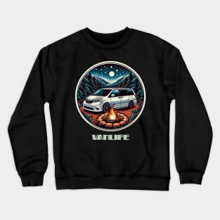 Toyota Sienna mountain campground Crewneck Sweatshirt